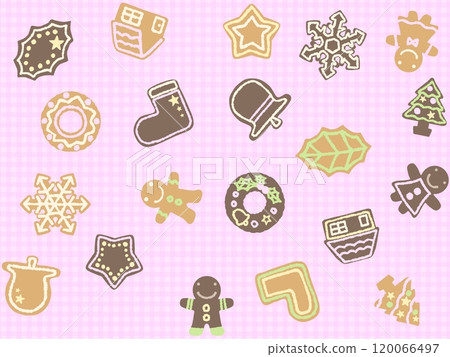 Cookie seamless pattern (solid) C-9 Cookie seamless pattern (solid) C-9 120066497