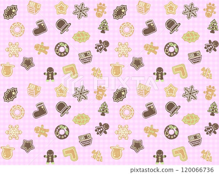 Cookie seamless pattern (rough) D-10' Cookie seamless pattern (rough) D-10' 120066736