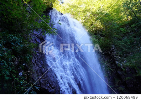 Fukushima Prefecture Onogawa immobile waterfall Fukushima Prefecture Onogawa immobile waterfall 120069489