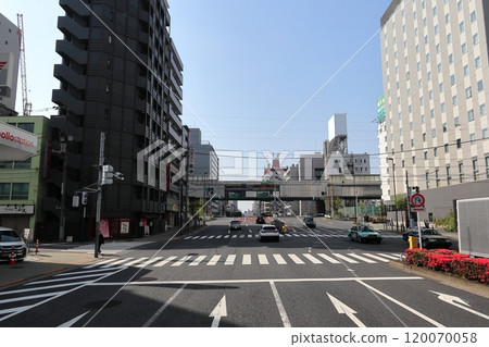 Tokyo cityscape: Yotsume Street Tokyo cityscape: Yotsume Street 120070058