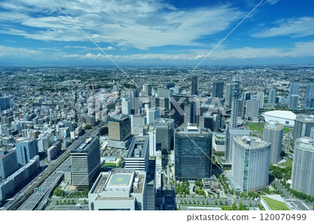 Business districts near Yokohama Station and Minato Mirai Business districts near Yokohama Station and Minato Mirai 120070499