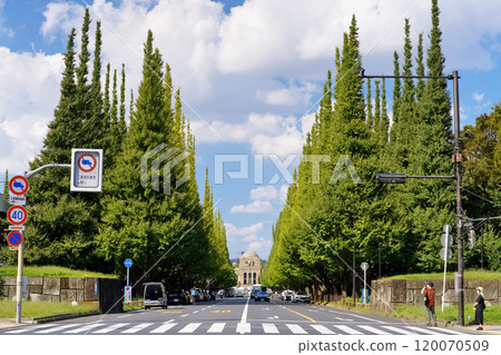 東京外苑前站週邊風景 明治神宮外苑 120070509
