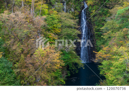 Lake Yambaagattsu and Fudo Falls 120070736