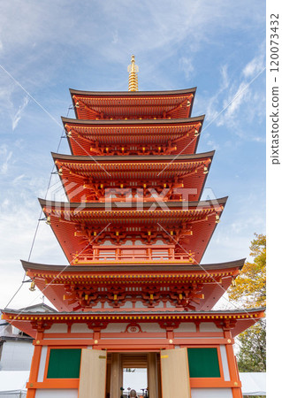 草津山廣泉寺五層塔 群馬縣 120073432