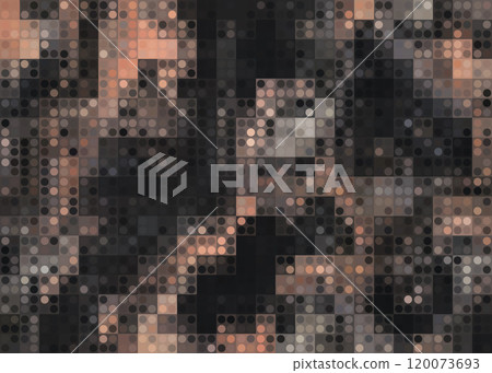 A black and orange background with a lot of dots A black and orange background with a lot of dots 120073693