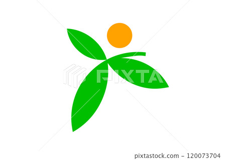 Flag of Miyawaka, Fukuoka 120073704