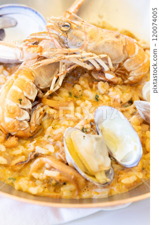 美味的海鮮意大利調味飯 120074005
