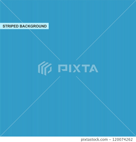 Vector seamless geometric striped pattern. Blue abstract digital technology endless background. Minimalistic print with vertical lines. Detail texture Vector seamless geometric striped pattern. Blue abstract digital technology endless background. Minimalistic print with vertical lines. Detail texture 120074262
