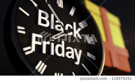 Black Friday signboard. High quality illustration Black Friday signboard. High quality illustration 120074281