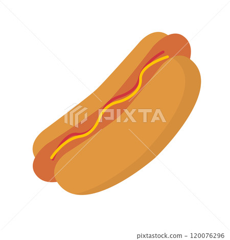 Hot Dog Icon Hot Dog Icon 120076296