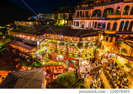 台灣九座主要景點夜景 120076465