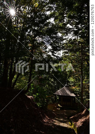 Komyo-ji Temple Niomon Gate in autumn Komyo-ji Temple Niomon Gate in autumn 120076763