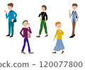 Young people walking 120077800