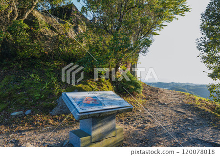 岐阜苗木城入口門跡 岐阜苗木城入口門跡 120078018