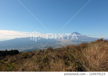 Fuji and Mount Aitaka 120079123