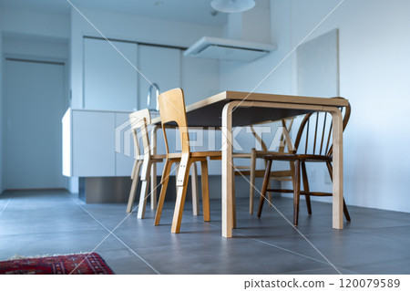 廚房 灶 進餐 120079589