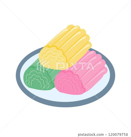 getuk lindri Indonesian traditional food 120079758