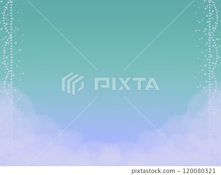 夢幻般的白日夢天空和雲彩背景 04 120080321