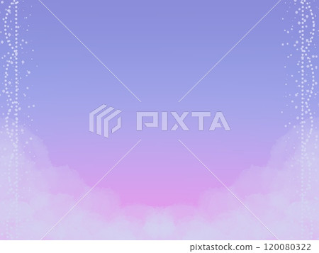 夢幻般的白日夢天空和雲彩背景 05 120080322