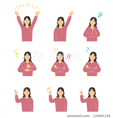 Perm women pose collection 1 Perm women pose collection 1 120081156