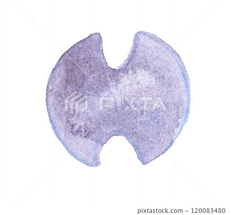 Abstract blue and purple watercolor circular design with textured artistic Abstract blue and purple watercolor circular design with textured artistic 120083480