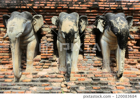Sukhothai Historical Park, East side, Wat Chang Lom 120083684
