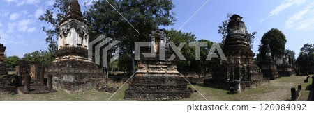 Si Satchanalai 歷史公園、Chedi Chet Theo 寺 120084092