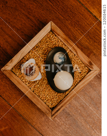 modern presentation of food in catering establishments modern presentation of food in catering establishments 120084615