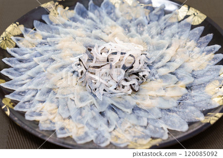 河豚生魚片 河豚生魚片 120085092