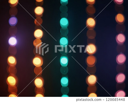 blurred lights of new year luminous garland blurred lights of new year luminous garland 120085448