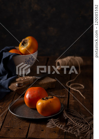 Persimmon Harvest Stillness 120085592