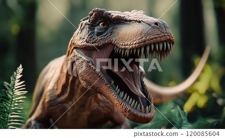 3d Render Dinosaur: An Impressive 3d Rendering Of A Dinosaur Captured In Exceptional Detail And Realism. Experience The Incredible Realism! 3d Render Dinosaur: An Impressive 3d Rendering Of A Dinosaur Captured In Exceptional Detail And Realism. Experience The Incredible Realism! 120085604