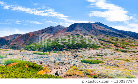 Climbing Mt. Ontake in Autumn: Saino River and Kengamine 120087794