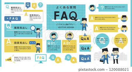 Q&A Business Person Frequently Asked Questions Layout Design Set (Vector Company Job Change Web) Q&A Business Person Frequently Asked Questions Layout Design Set (Vector Company Job Change Web) 120088021