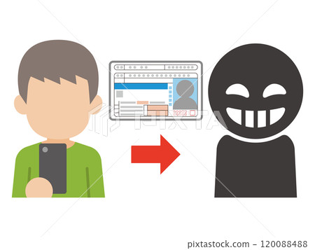 獲取個人資訊的惡棍插圖 120088488