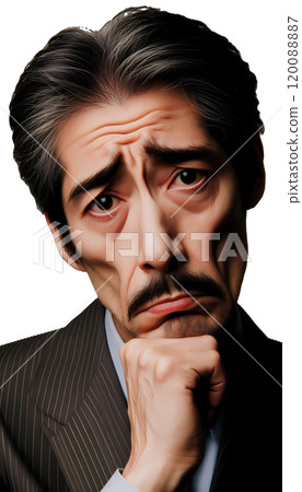 Image of a troubled president - 3 120088887