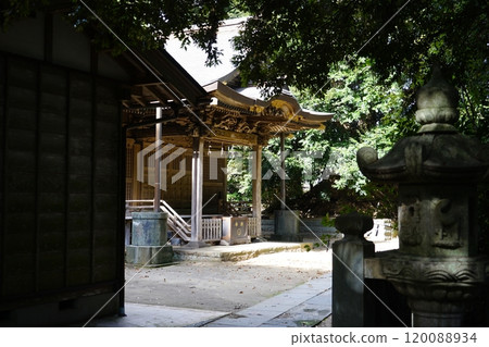 Scenery of Suwa Shrine in Sawara, Katori City, Chiba Prefecture Scenery of Suwa Shrine in Sawara, Katori City, Chiba Prefecture 120088934
