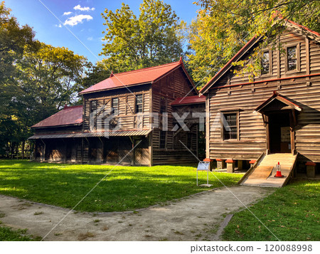 Hokkaido University Second Farm Power Room, Husking Room, and Harvesting Room September 2024 120088998