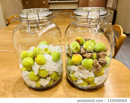 Try making plum wine using fresh plums Try making plum wine using fresh plums 120089069