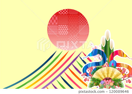 蛇新年賀卡生肖背景 蛇新年賀卡生肖背景 120089646