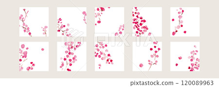 Watercolor painting. A watercolor-style vector illustration for the New Year. Illustration of a Christmas berry. A watercolor painting of red berries. Plants Watercolor painting. A watercolor-style vector illustration for the New Year. Illustration of a Christmas berry. A watercolor painting of red berries. Plants 120089963
