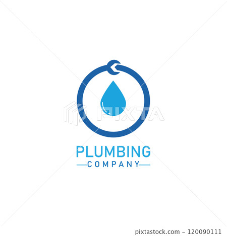 Plumbing logo vector icon illustration design Plumbing logo vector icon illustration design 120090111