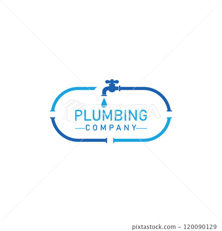 Plumbing logo vector icon illustration design Plumbing logo vector icon illustration design 120090129