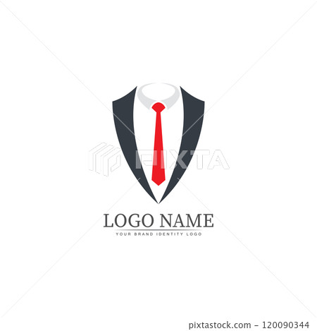 tuxedo logo template vector icon illustration design vector 120090344