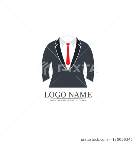 tuxedo logo template vector icon illustration design vector 120090345