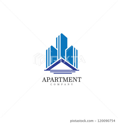 Building apartment simple logo inspiration vector template Building apartment simple logo inspiration vector template 120090754