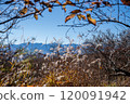 Autumn scenery of the Southern Alps seen from Yatsugatake 120091942