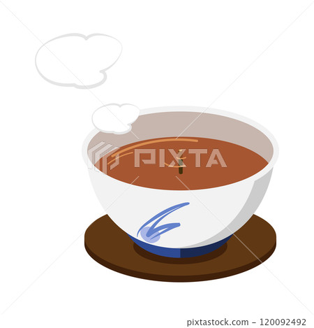 茶與茶柱的插圖 茶與茶柱的插圖 120092492
