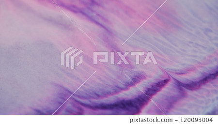 Purple leak. Marbling overflow. Figurative texture of paint pouring acrylic different colors. Violet stream artistic background with bright enamel glitter powder. Purple leak. Marbling overflow. Figurative texture of paint pouring acrylic different colors. Violet stream artistic background with bright enamel glitter powder. 120093004