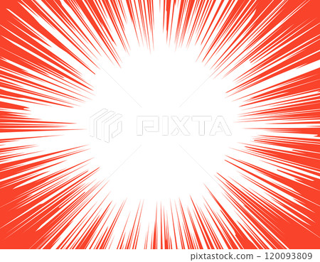 A striking red concentrated line background material that can be used for advertisements and flyers A striking red concentrated line background material that can be used for advertisements and flyers 120093809